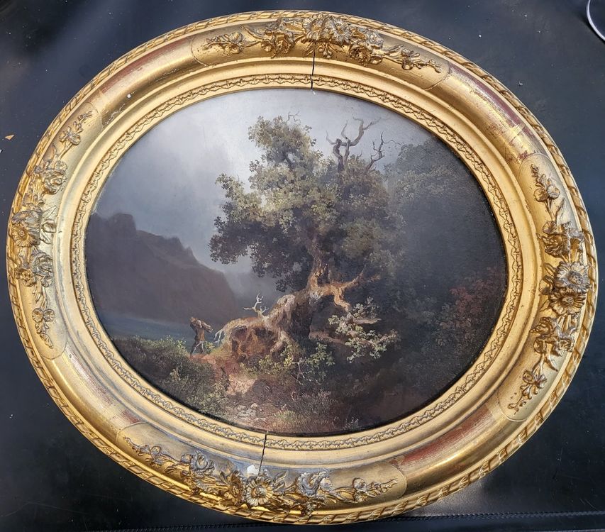 Arnold Jenny Landschaft am See in Abenddämmerung Kaufen auf Ricardo