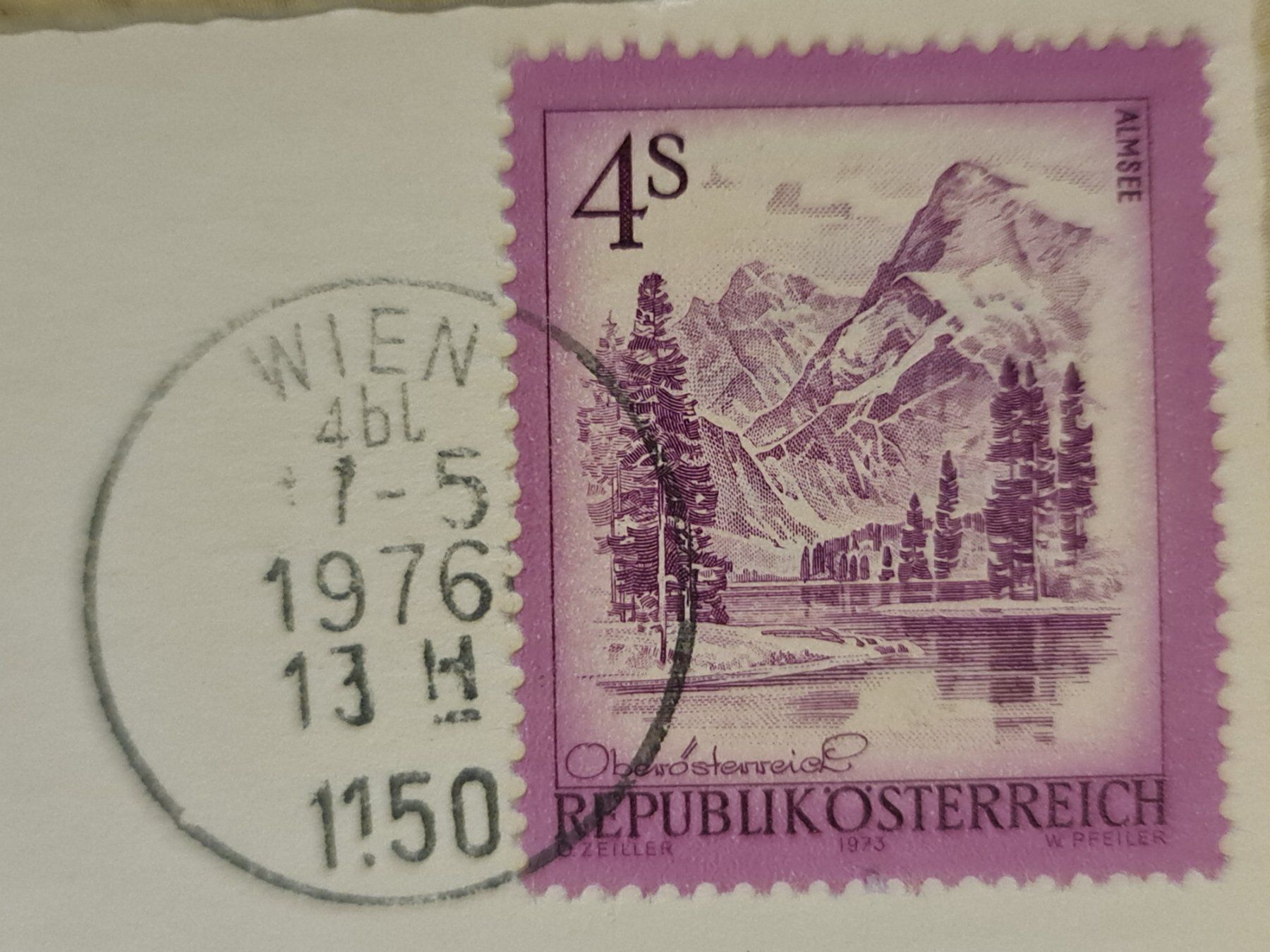 Cartes postales: Wien Stephansdom Ansichtskarte 1976 frankiert – D'occasion à Dintikon par Vexi 1