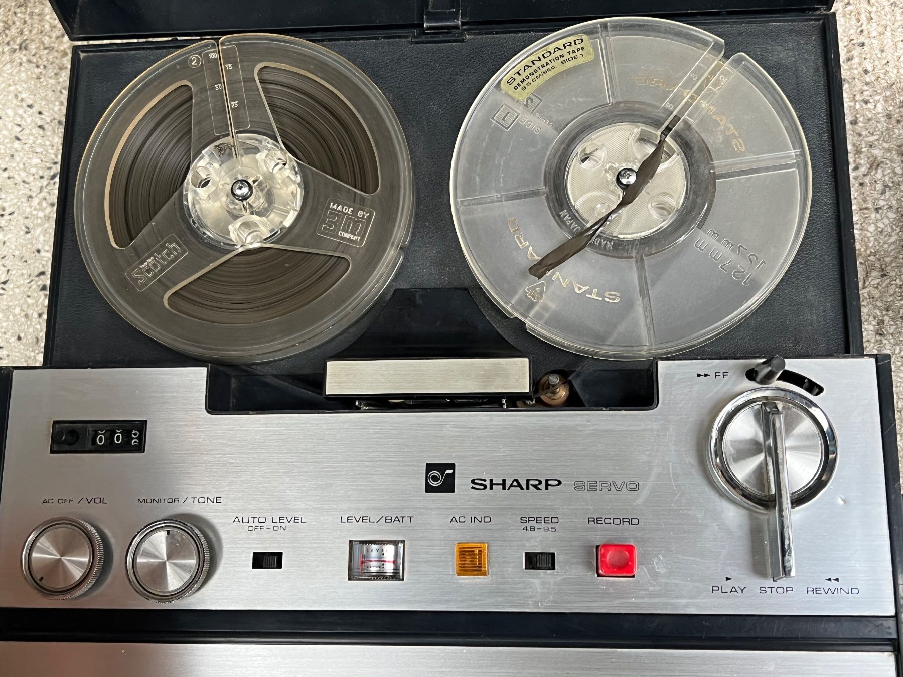 Sharp Registratori: Sharp  RD-513 S Tonbandgerät Solid State Recorder mit Spulen – Usato da Gebenstorf venduto da Secondtronik 2