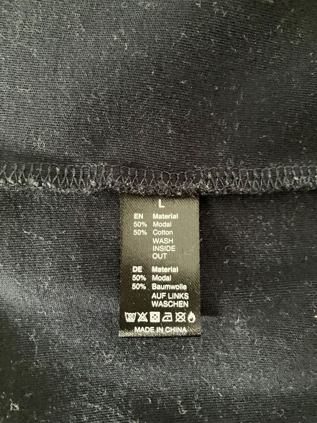 Négligés & Pyjamas: Beldona Pyjamajacke marine Grösse L – D'occasion à Murten par sithiche 2