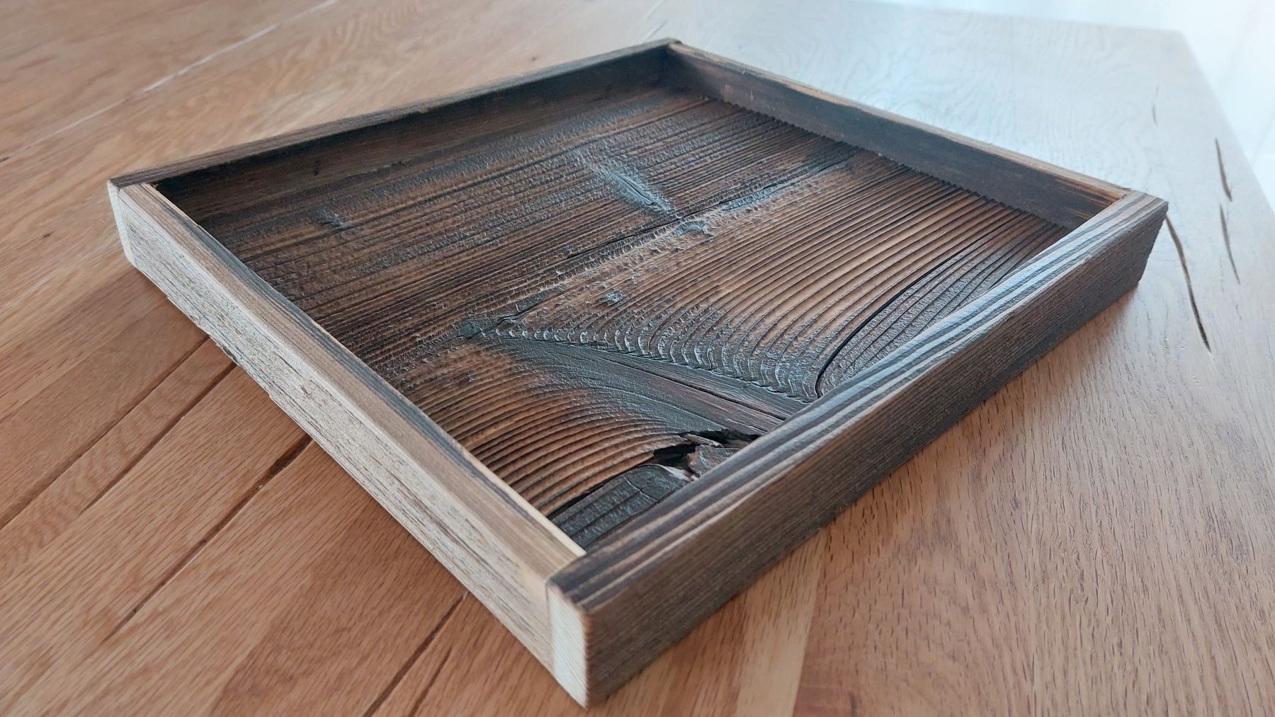 Tutte le decorazioni: Verschiedene Tablette aus schönen Altholzbrettern – Nuovo e nell'imballaggio originale da Egnach venduto da Oldwoodstyle 4