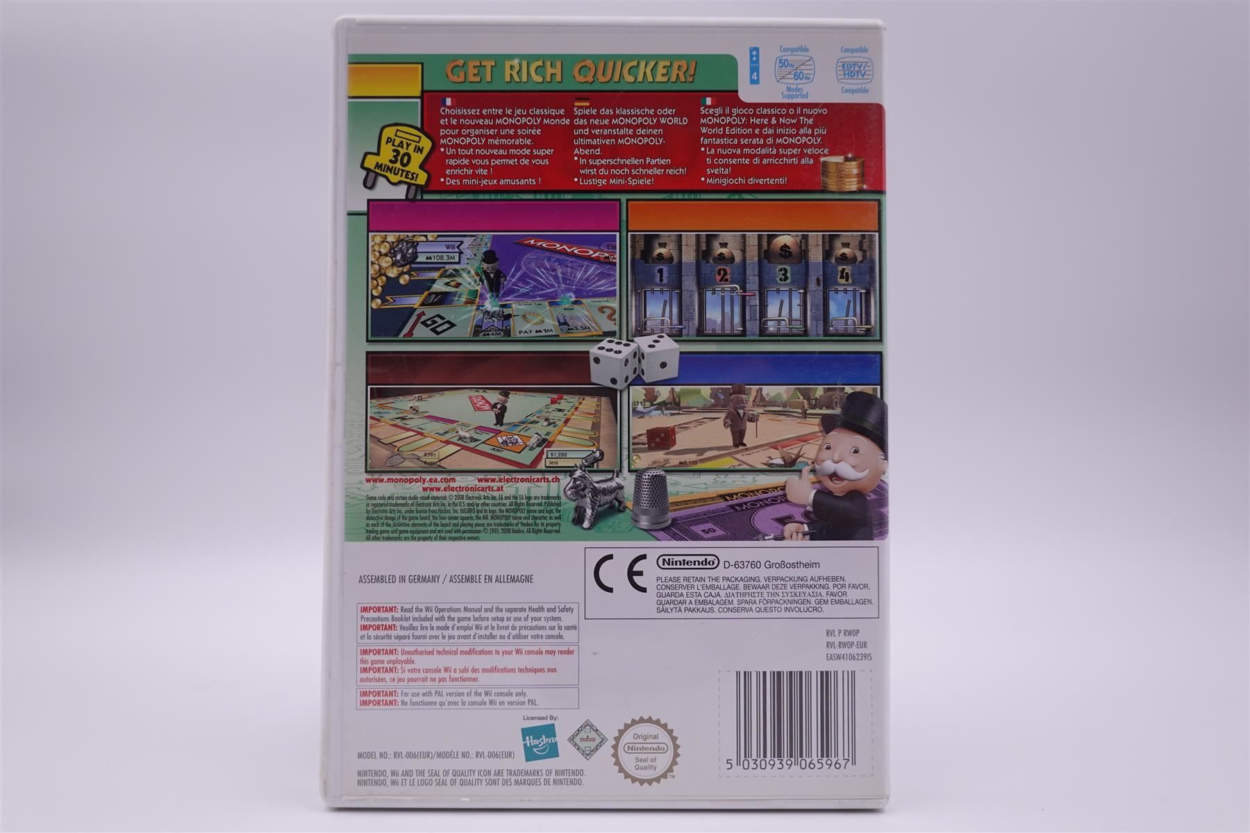 Nintendo Giochi: MONOPOLY (Wii) – Usato da Herisau venduto da ZelliZone 1