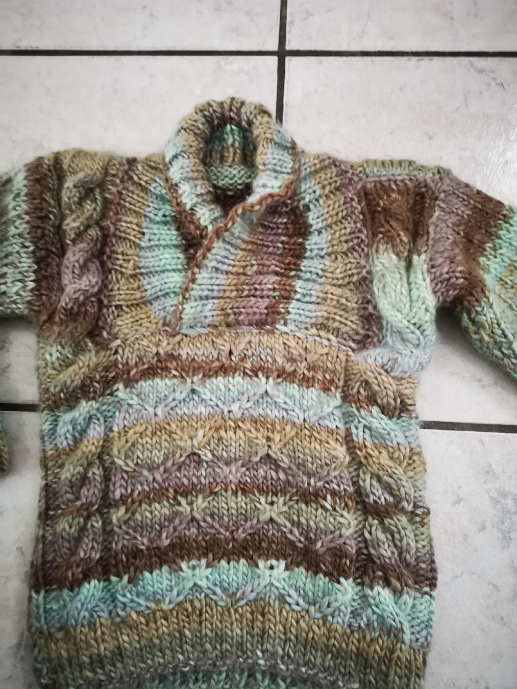 Maglioni & Felpe: 2 x warme woll strick Pullover und strick Jacke gr. 104-110 – Nuovo (secondo la descrizione) da Sevelen venduto da gsandax 6