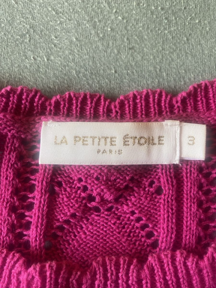 Top: Pull rose "La Petite Étoile", taille3,en parfait état – Usato da Muraz (Collombey) venduto da cocci71 2