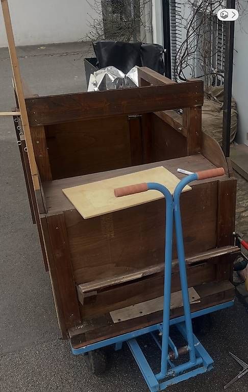 Anhänger: Kleiner Fasnachtswagen / Handwagen – Gebraucht aus Basel von tho_ny8p