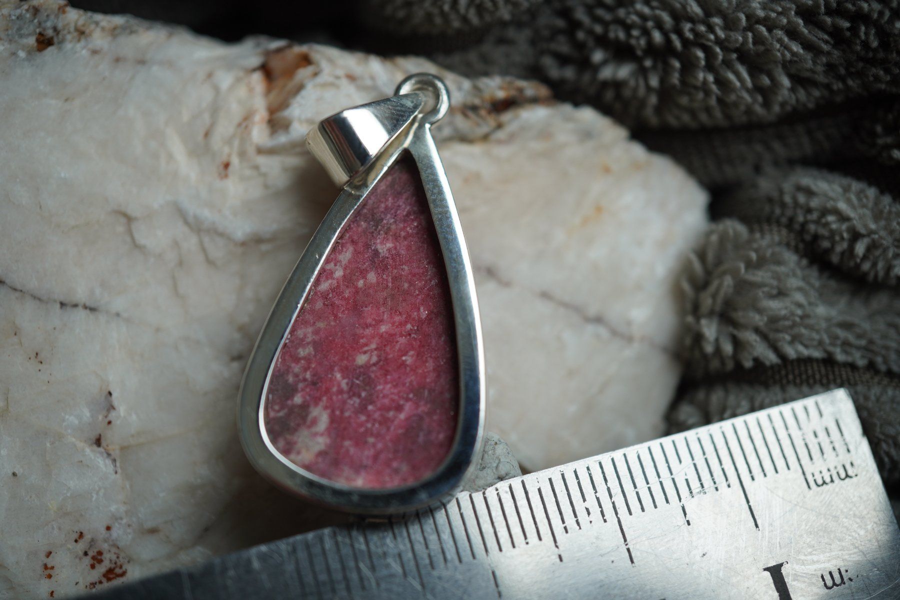 Ciondoli: Thulit     Silber 925 Silber  Anhänger edel – Nuovo e nell'imballaggio originale da Eschenbach SG venduto da topstone 3