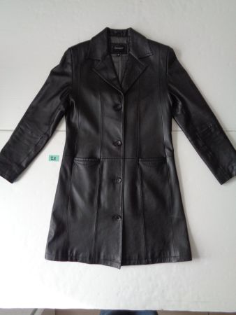 Damen Kurzledermantel Essentiel Grösse 36