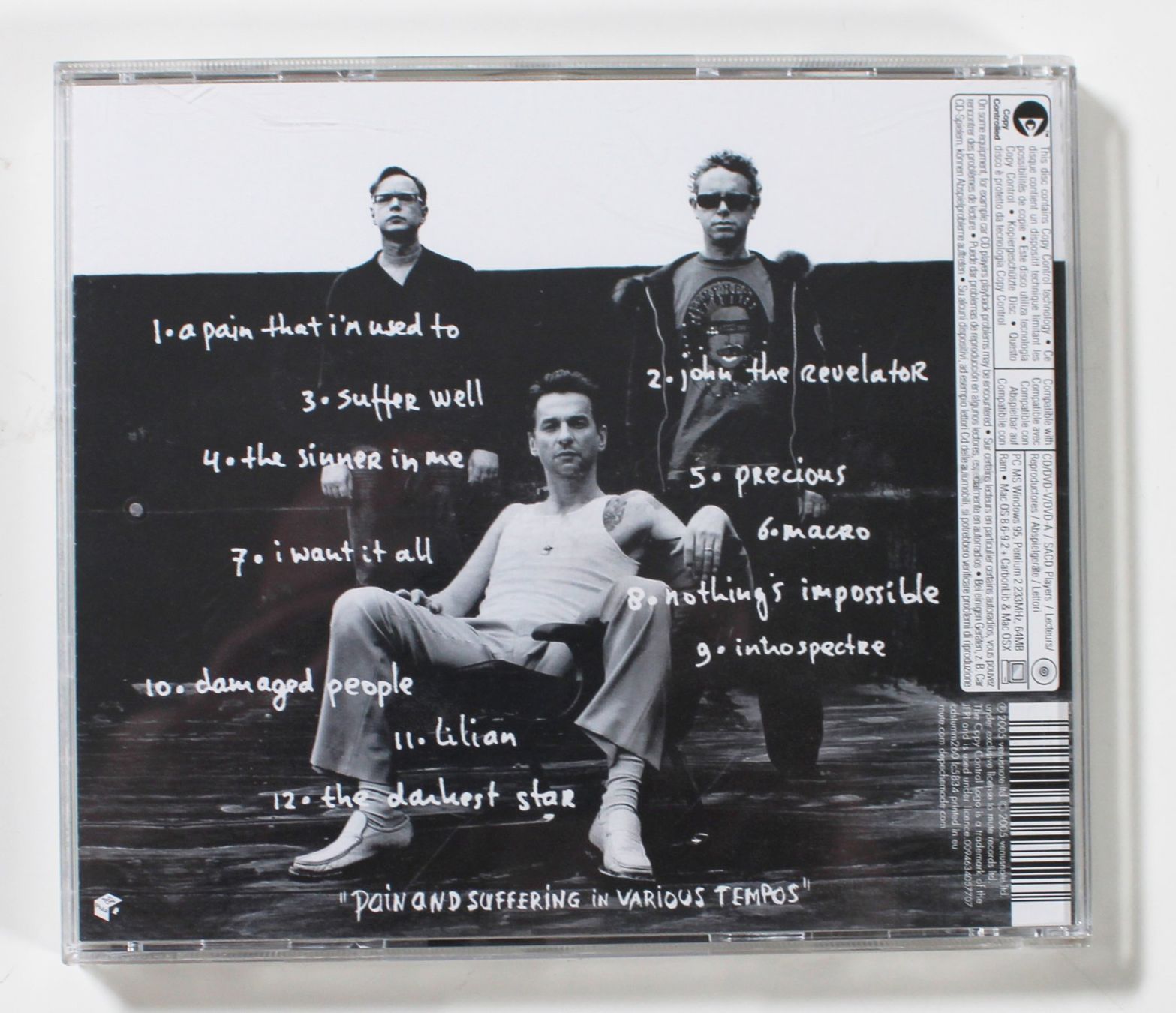 CDs: CD - DEPECHE MODE - PLAYING THE ANGEL – Gebraucht aus Brüttisellen von Collector-Corner 2