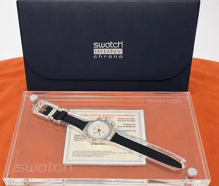 Orologi: Swatch Irony Chrono Chronometer Set 1500 Stk – Usato da Uster venduto da barkingarky01 3