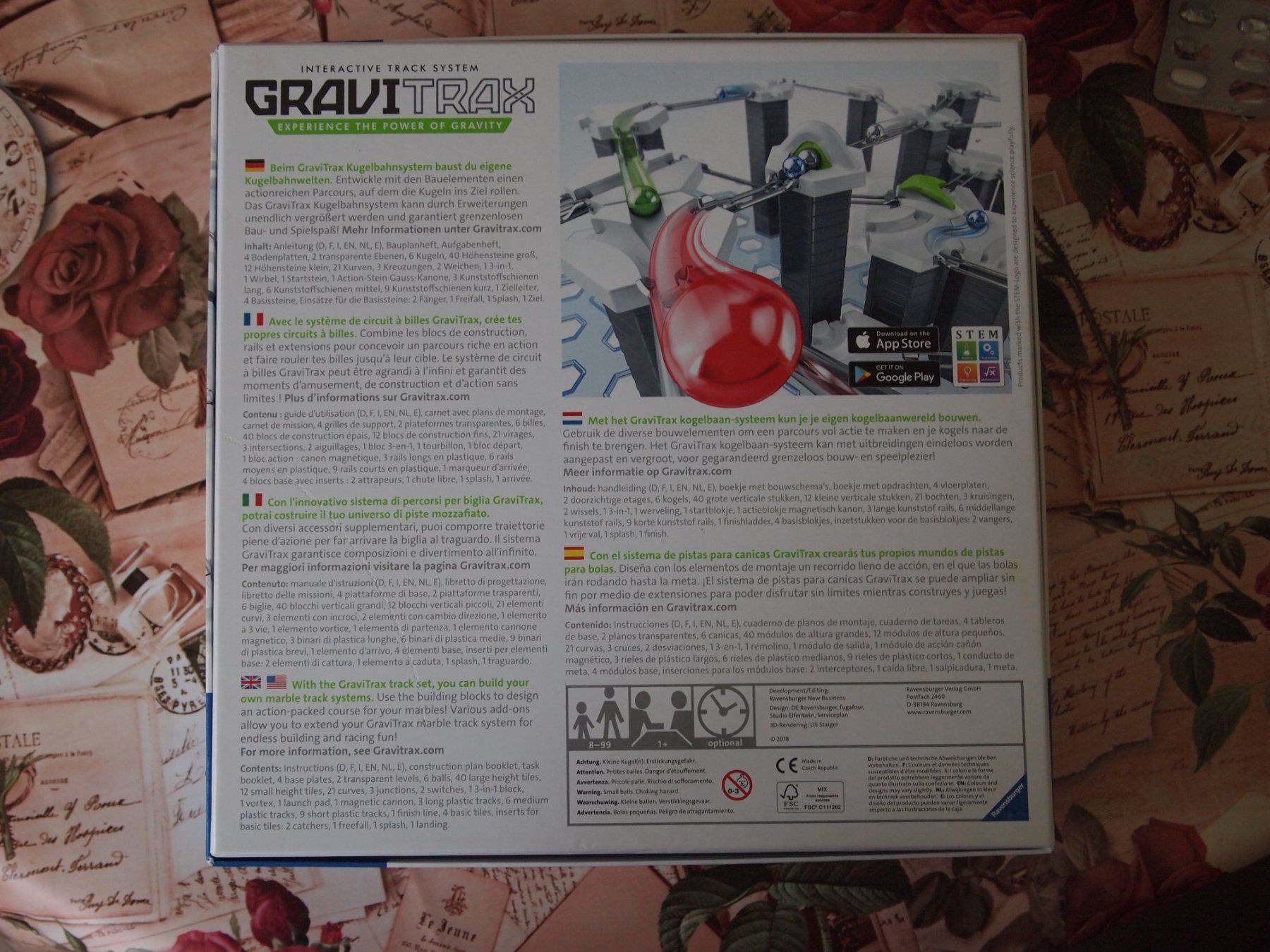 Ravensburger Kit di costruzioni: Gravitrax Starter-Set, le circuit à billes interactif! – Usato da Plan-Les-Ouates venduto da Sky17 1