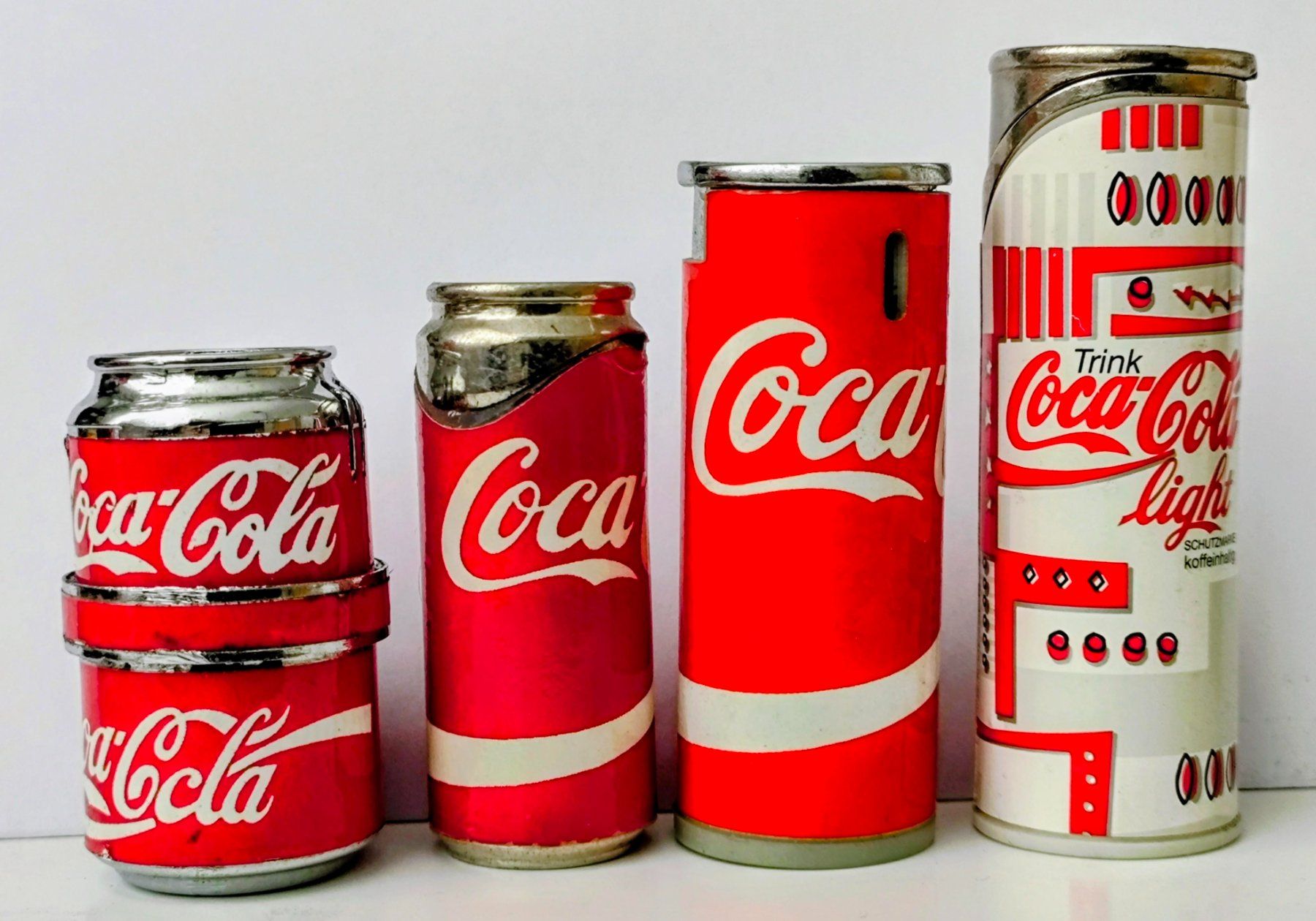 Briquets: 4 alte Coca-Cola Feuerzeuge – D'occasion à Pfäffikon ZH par Colacity 2