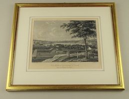 ZÜRICHSEE, ZÜRICH UMGEBUNG, AQUATINTA UM 1830