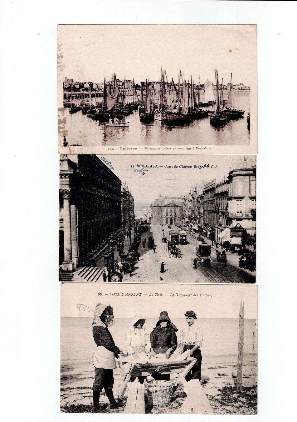 Cartes postales: Frankreich, 29 Ansichtskarten, 1904 bis 1937 – D'occasion à Hinteregg par McCharly01 4