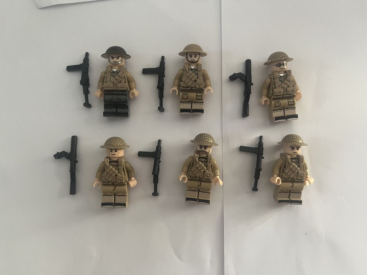 Figuren: Lego Custom ww2 Britischer Soldatentrupp – Neu (gemäss Beschreibung) aus St. Margarethen TG von nic_n9n5