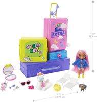 Barbie HDY91 - Extra Haustiere & Minis Reise-Spielset NEU