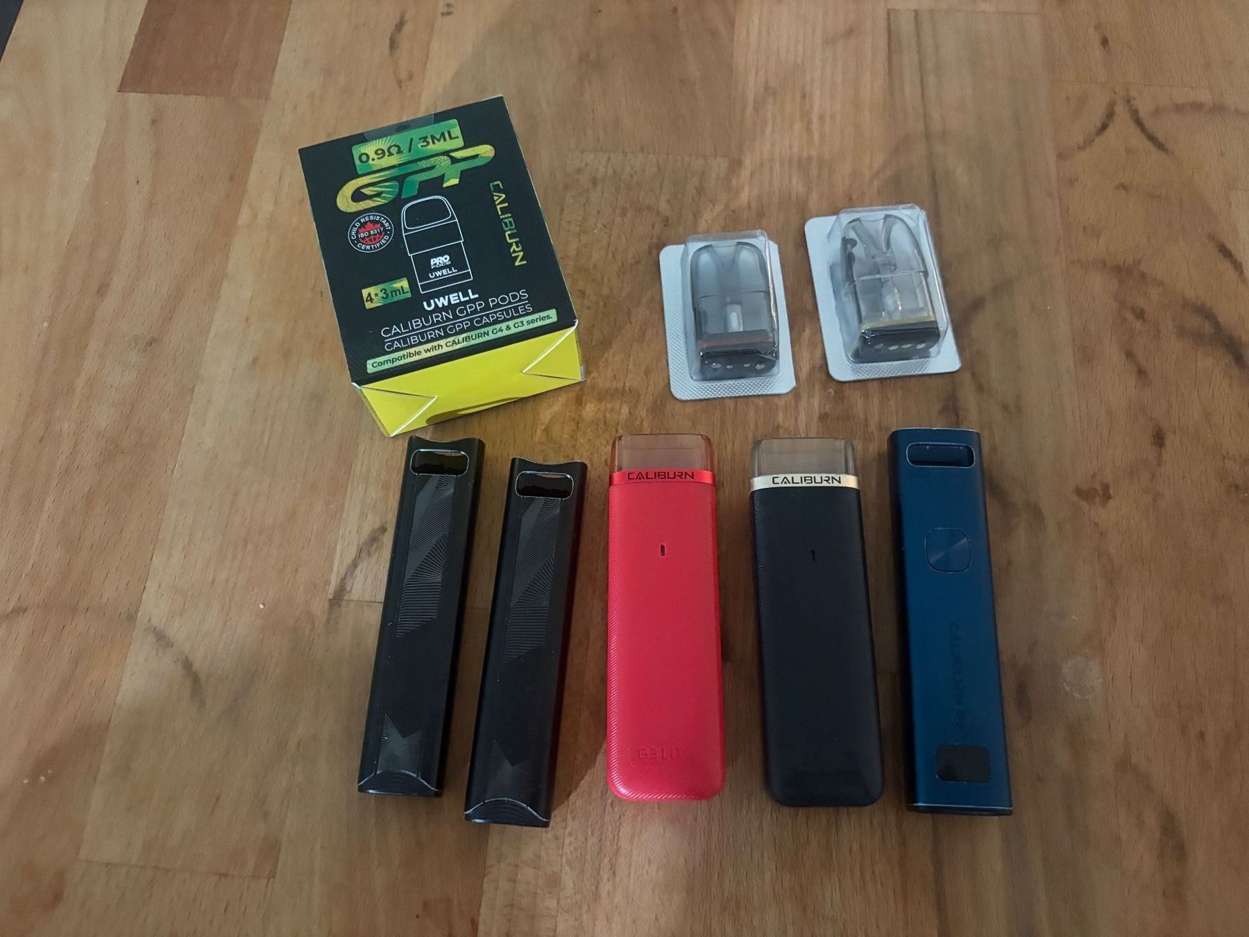 Uwell Autres tabacs: Lot Uwell Caliburn E-Zigaretten – D'occasion à Luzern par Fusspilze 1