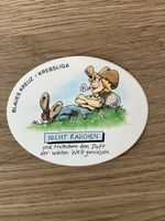 Blaues Kreuz + Krebsliga Untersetzer - Vintage Rarität