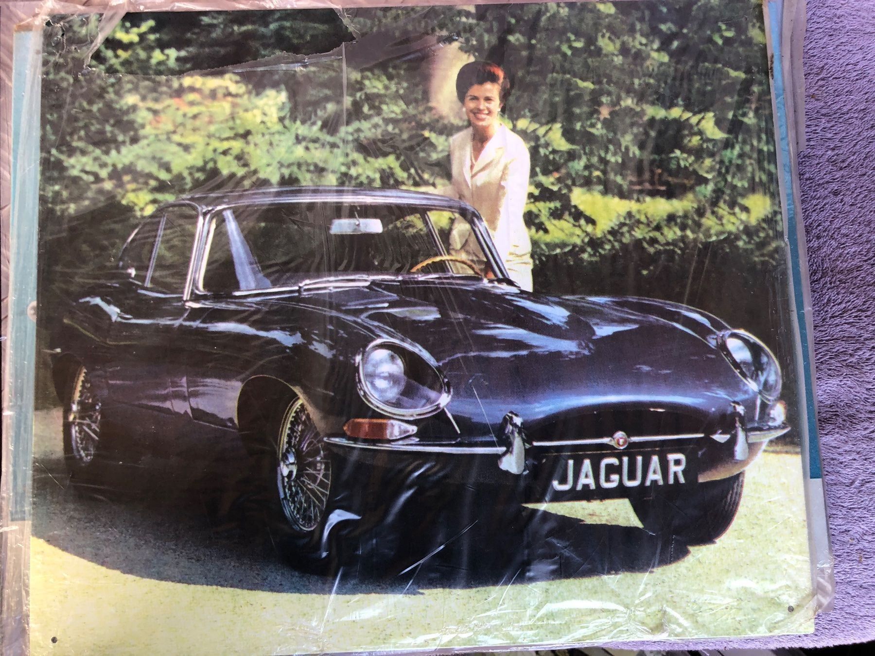 Schilder: Jaguar e type coupe Oldtimer classic gb – Gebraucht aus Reinach AG von rares75