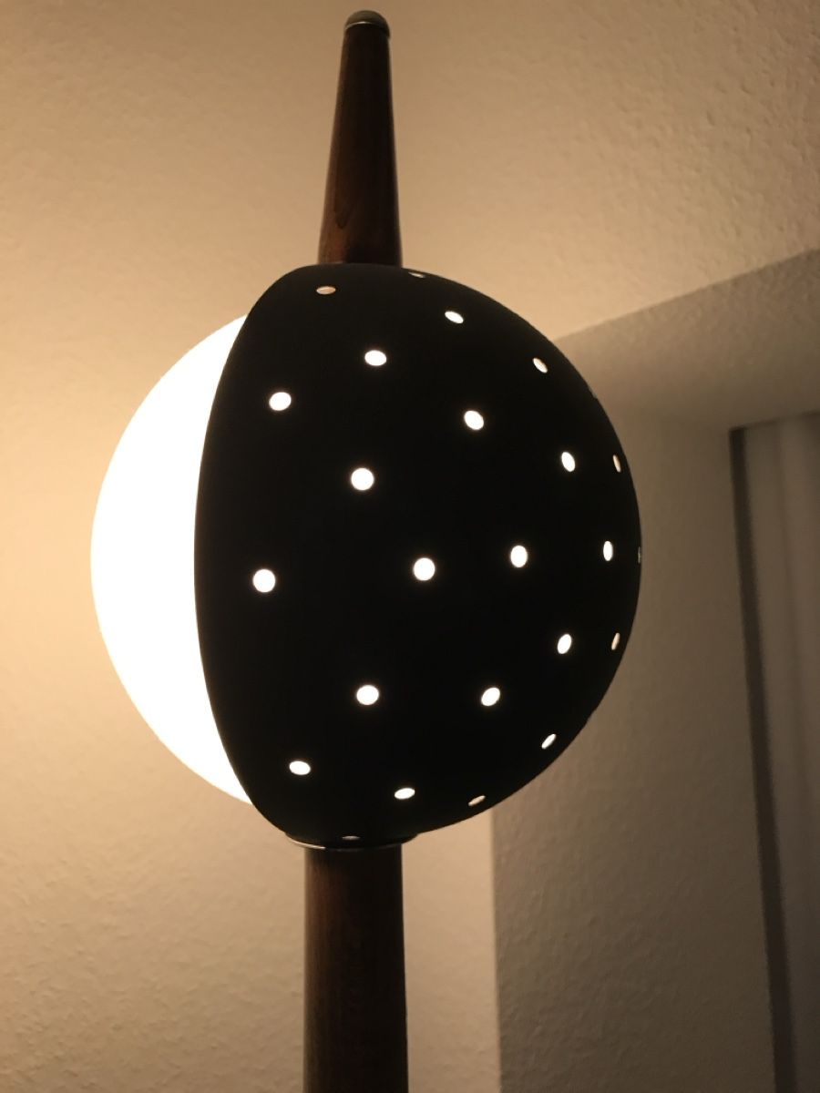 Lampade: Design Stehlampe aus massiver Eiche – Usato da Zürich venduto da stefan1818 5