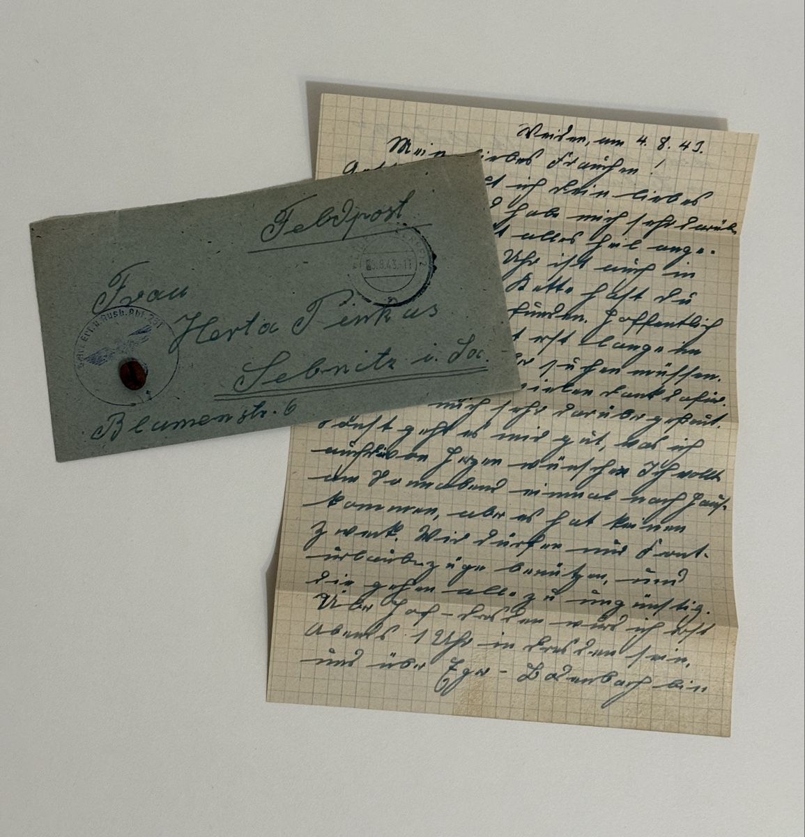Documenti: 2. Weltkrieg Konvolut Feldpost – Usato da Goldach venduto da igwhitestar 2