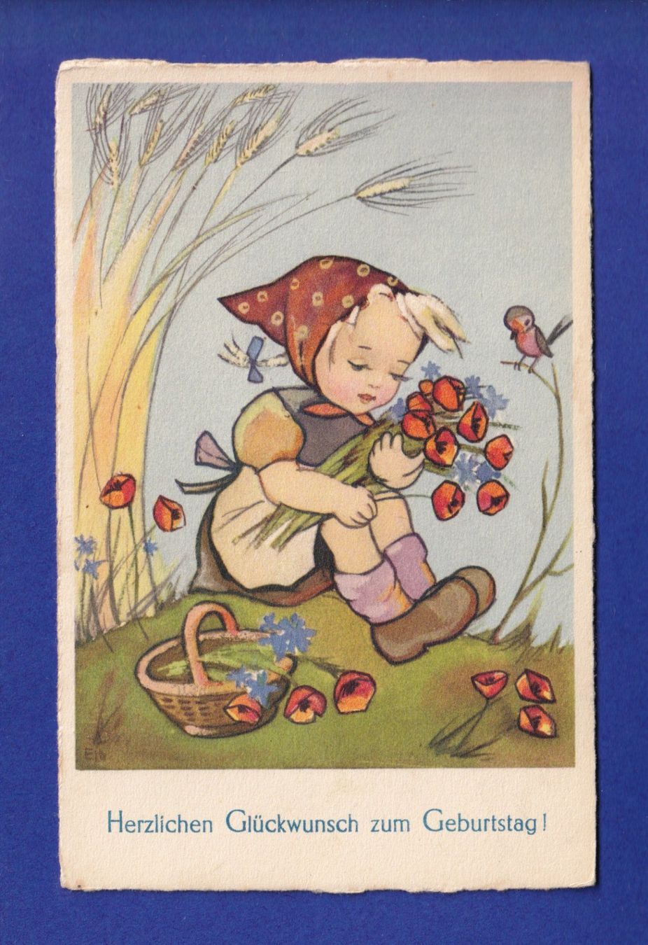 Cartes postales: ENFANT / KIND - Geburtstag – D'occasion à Pully par nicecards-shop