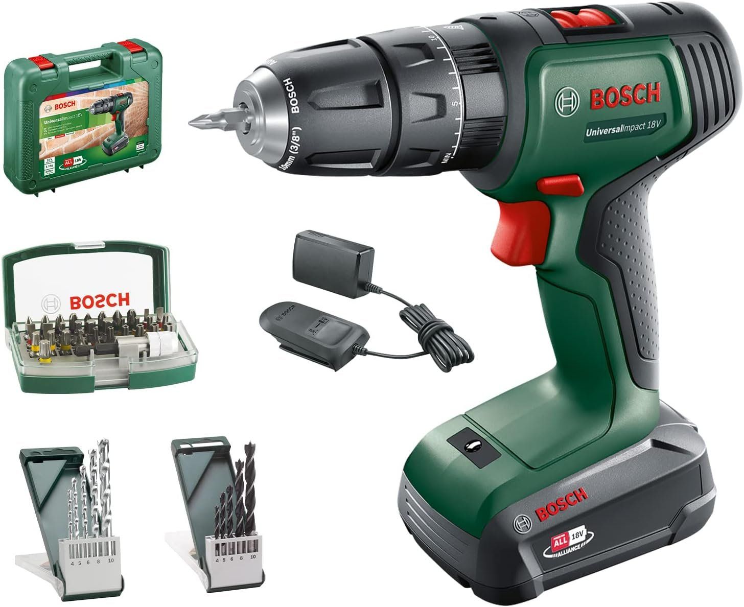 Bohrmaschinen: Akku Schlagbohrschrauber UniversalImpact 18V 18 Volt System – Neu und originalverpackt aus Hundwil von tec_mm27