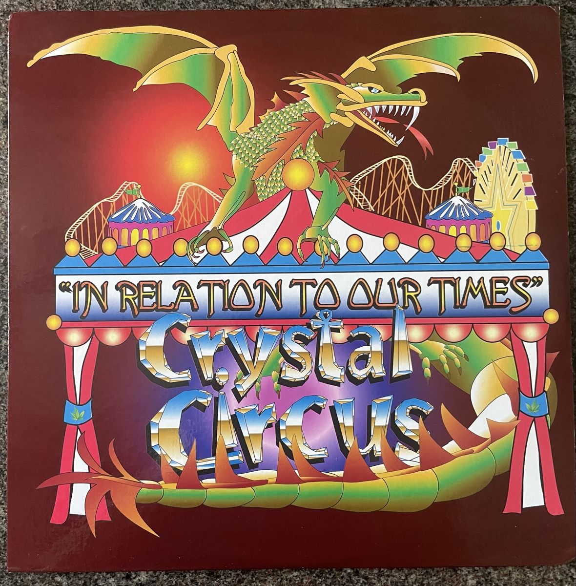 Schallplatten: Crystal Circus - AKARMA - Vinyl LP - in Relation  – Gebraucht aus Olten von Bluespapst