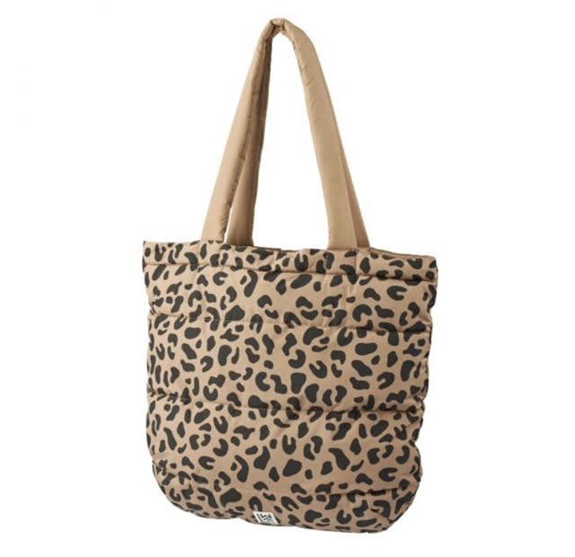 Big Tote Bag in Wild Leo / Forest Green by Liewood