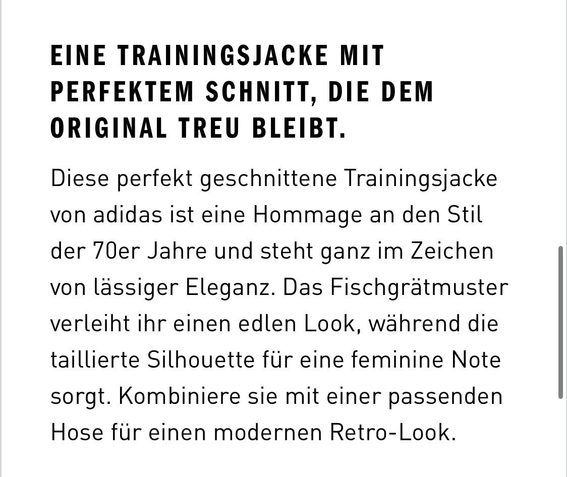 Adidas Giacche: Adidas Jacke – Nuovo (secondo la descrizione) da winterthur venduto da tatort1 2