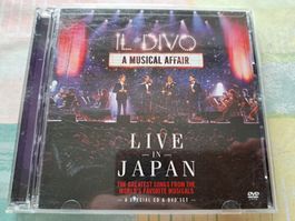 CD + DVD Il Divo Live in Japan 