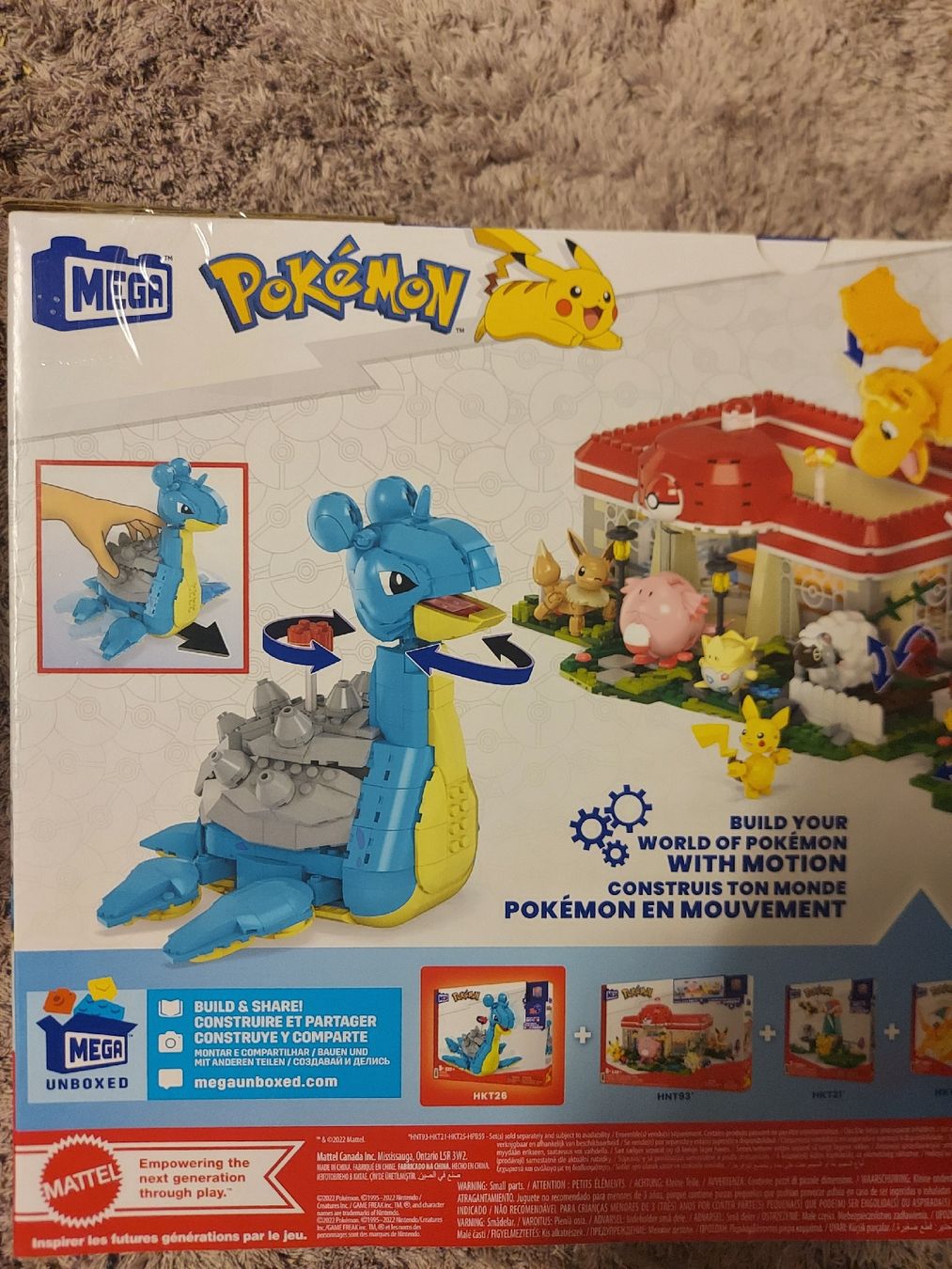 Mega Kit di costruzioni: Mega construx Pokémon Lapras NEU – Nuovo e nell'imballaggio originale da Altishofen venduto da  1