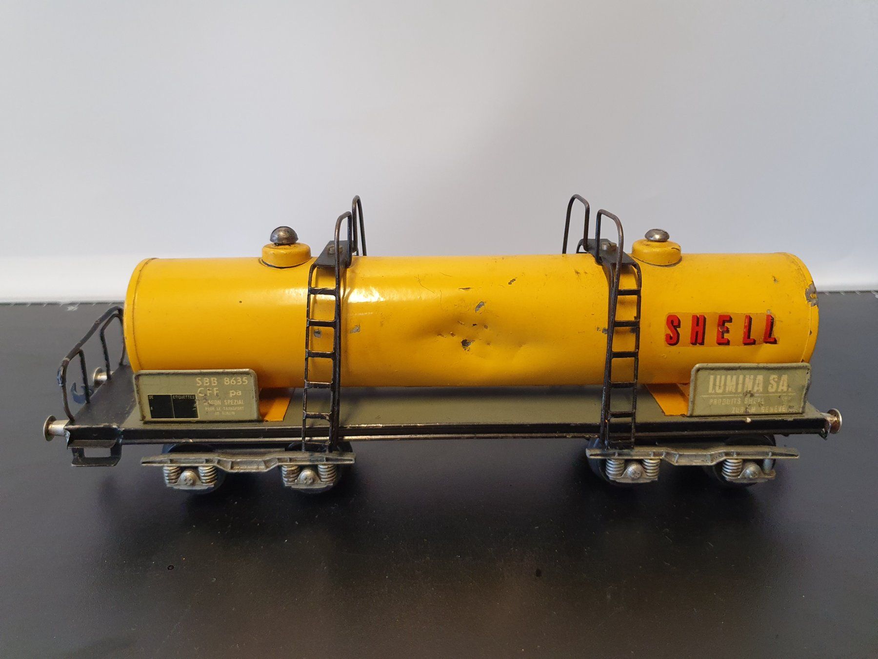 Buco Modellini di ferrovie: BUCO:0: SBB KESSELWAGEN SHELL 4-ACHSIG – Usato da Biglen venduto da taunus82