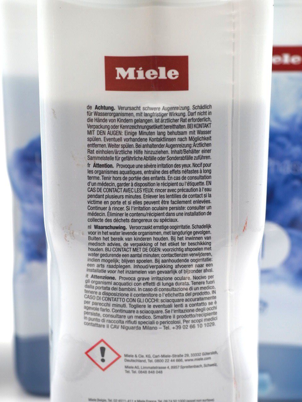 Miele Produits d'entretien: MIELE Ultraphase 1 Waschmittel & Refresh Elixir (26101249) – Neuf (Voir description) à Zürich par fundsachenverkauf 2