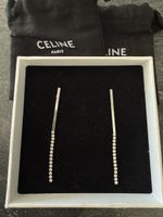Élégantes boucles d'oreilles CELINE avec strass