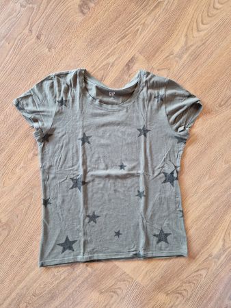 T-Shirt, Shirt grün Gap Gr. L (Damen)