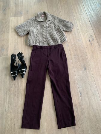wie neu Hose von Gerald Darel  Wolle gr. 36b