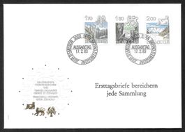 FDC Teil-Serie 686-688 ET 17.2.1983