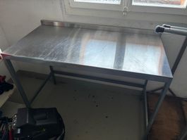 Edelstahl Tisch 120x60cm gebraucht