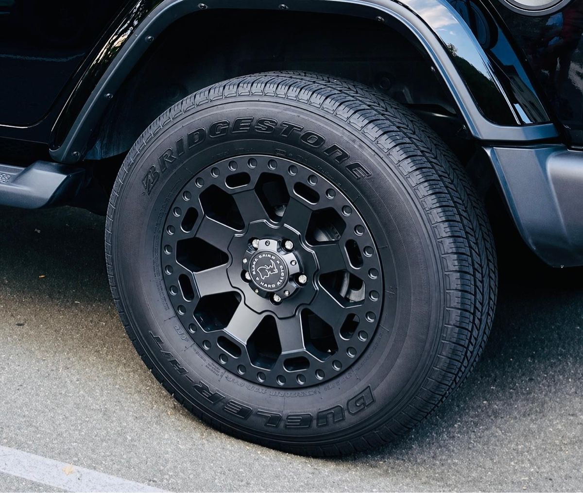 Felgen: Black Rhino Warlord 18" - Bridgestone Dueler H/T – Gebraucht aus Menziken von a-m-y 1