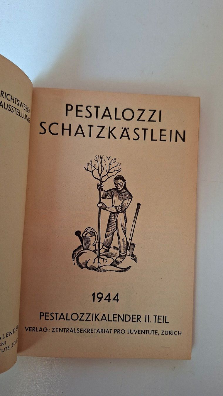 Libri: Pestalozzi Schatzkästlein 1944 – Usato da Dietikon venduto da Buchantiqdietikon 1