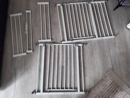 2x Hauck Babygitter - Kein Bohren erforderlich - mit extras