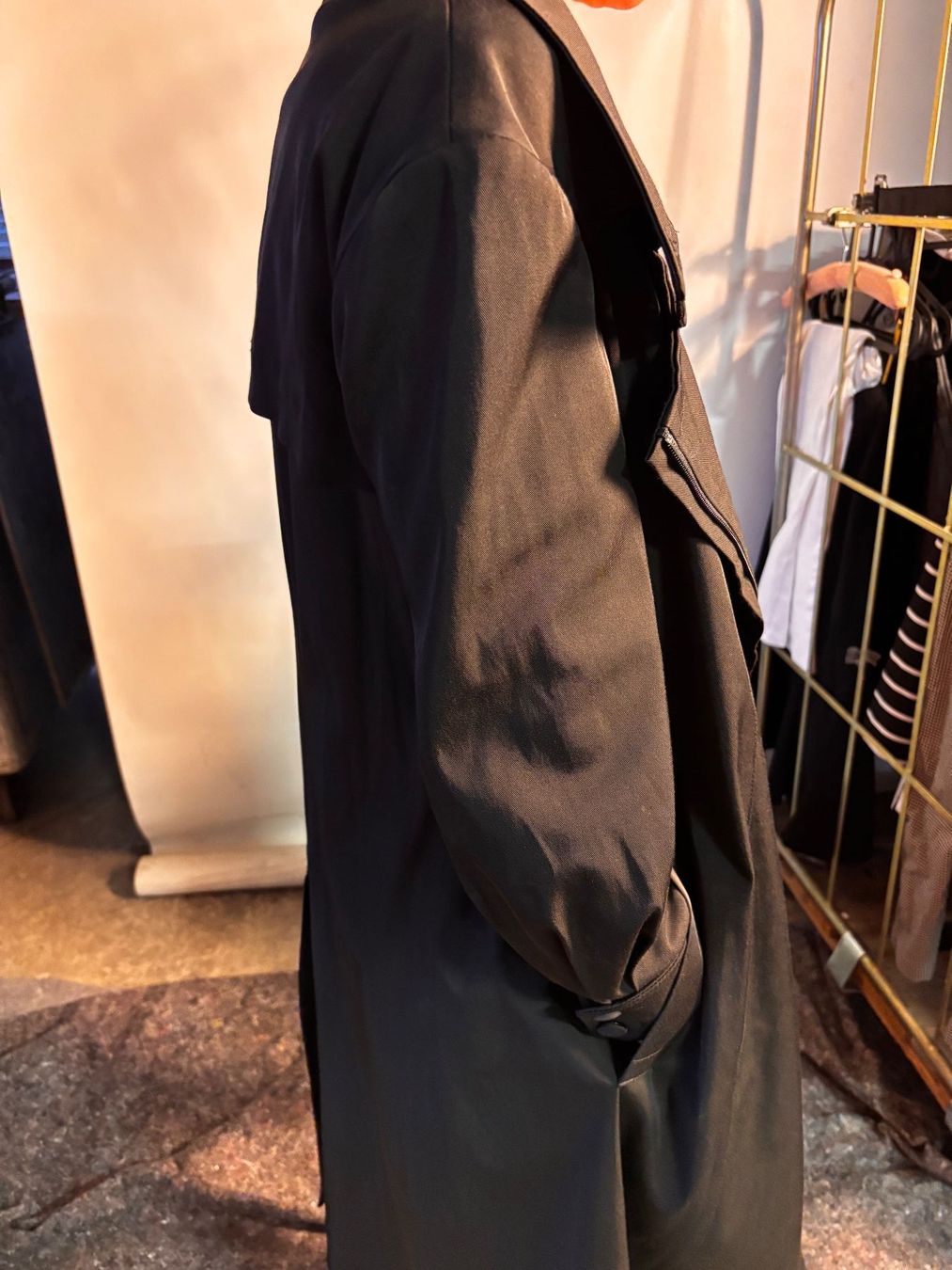 Giacche: Trenchcode-Jacke in Schwarz. – Usato da Münchenstein venduto da tsp01 3