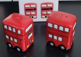 Salz- und Pfefferstreuer im London Bus Design, Neu