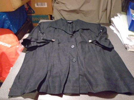 Bluse Grösse 38, Biaggini, dunkelblau/kurze Arme