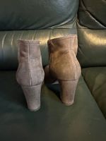 Braune Donna Più Wildleder Stifeletten, Größe 35