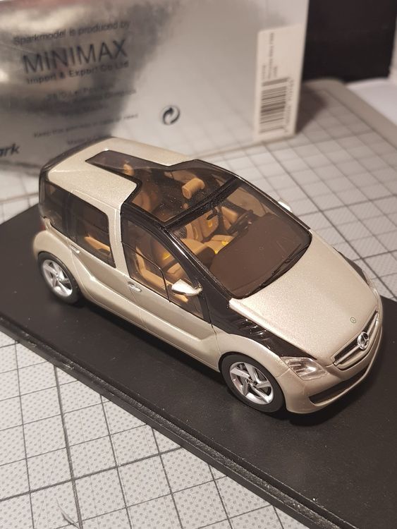 Spark 1/43 – Mercedes F600 Concept Car 2004 – Miniature Collection état Neuf