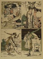 LÉO SCHNUG: POESIE, PROSA…, JUGENDSTIL, GERLACH’S ALLEGORIEN