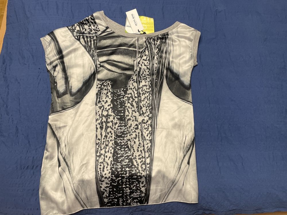 Pull Denny Rayé Made In Italy - Composition 50% Acrylique, 20% Viscose, 20% Coton, 10% Laine - Neuf étiqueté