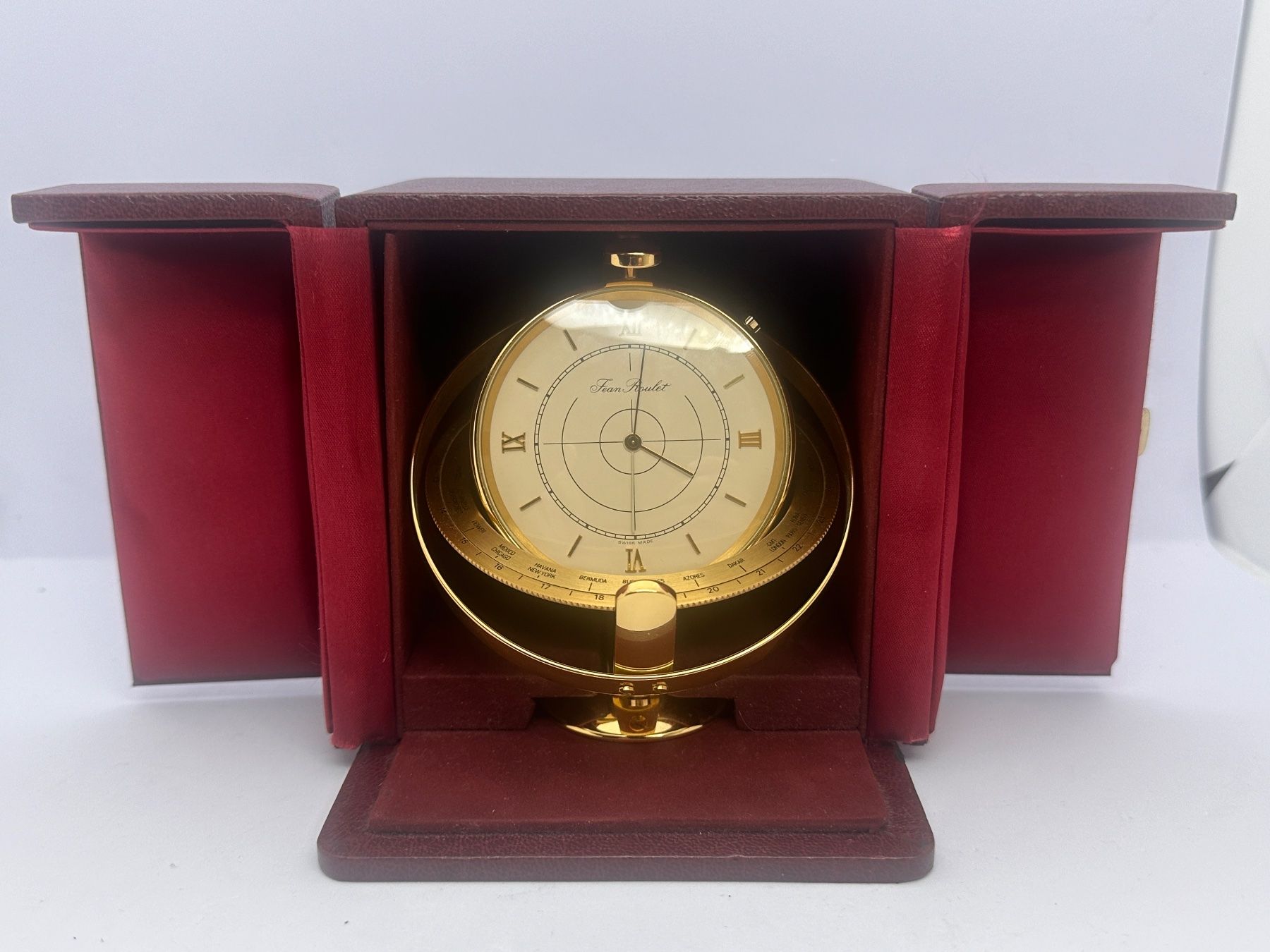Orologi: Jean Roulet Tischuhr – Usato da Brüttisellen venduto da AlphaOmega05 1