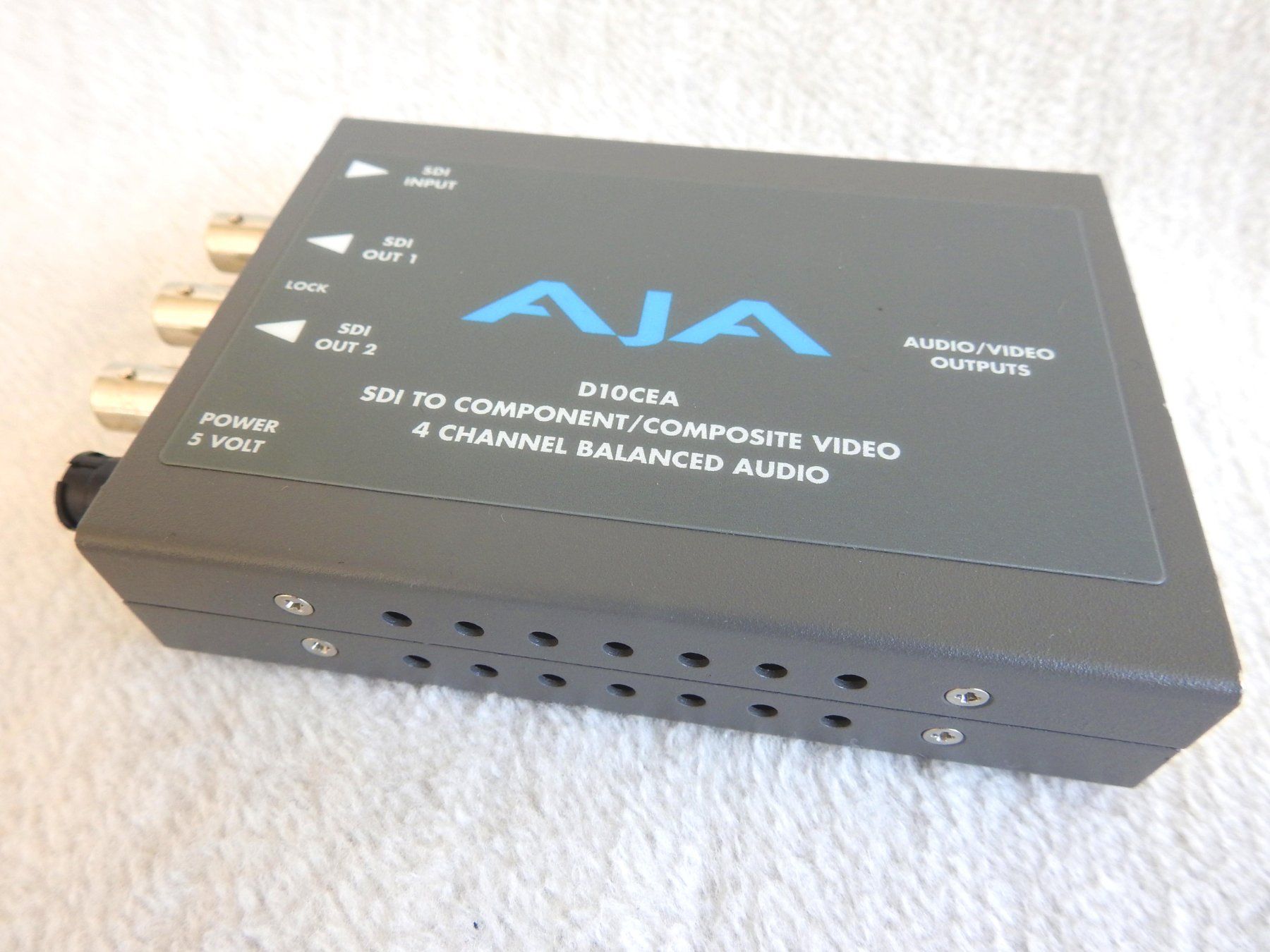 Camcorder: AJA D10CEA SDI to Component/Composite Video 4 Channel – Gebraucht aus Zürich von Malco0 1
